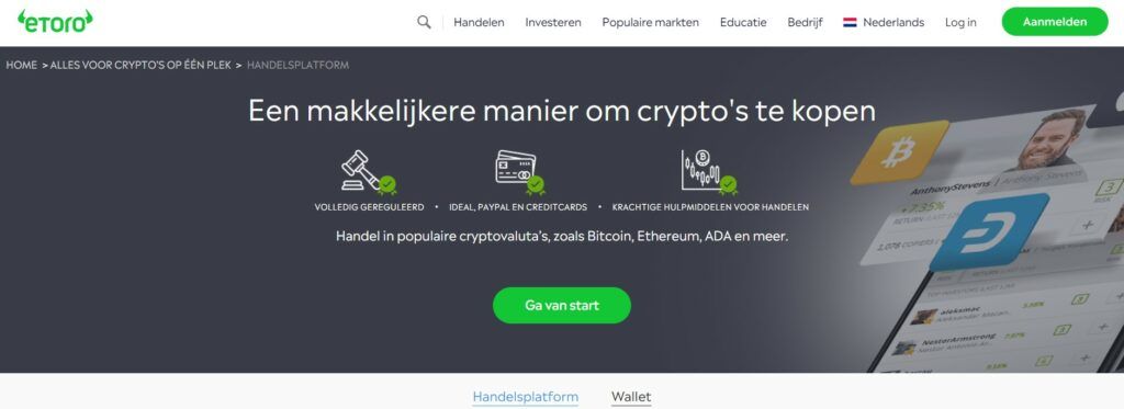 Een makkelijkere manier om crypto's te kopen