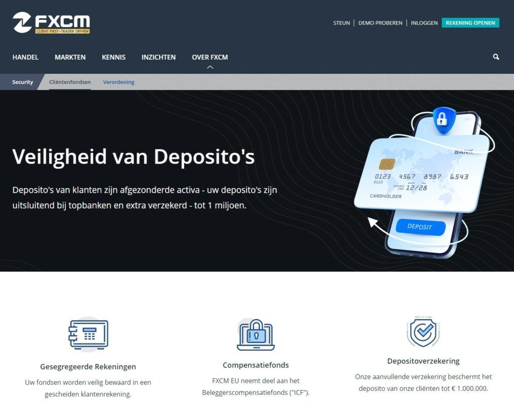 Uw FXCM effectenrekening financieren