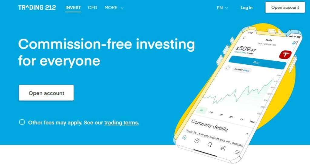 Trading 212 Invest rekening