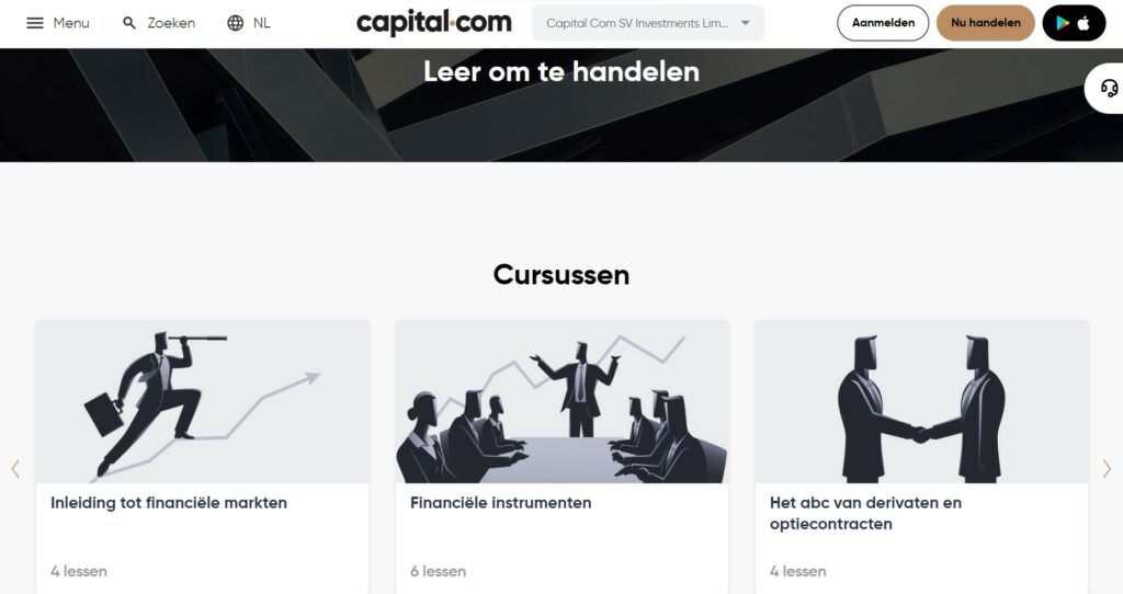 Leer hoe te handelen op de markten met Capital.com