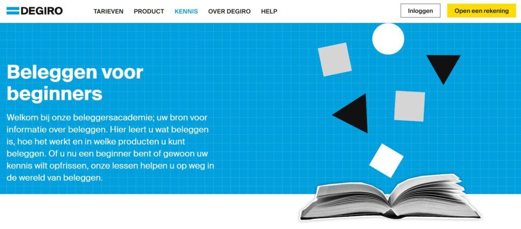 Handel voor beginners met DEGIRO