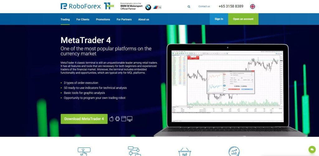 roboforex mt4 handelsplatform