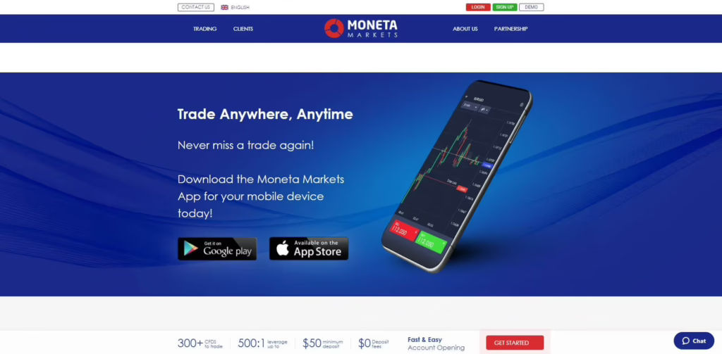 moneta markets app