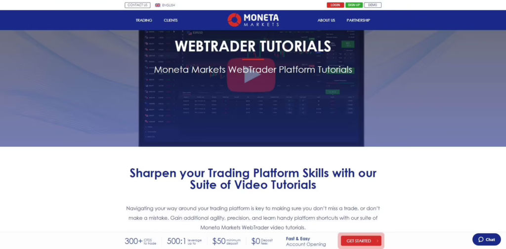 moneta markets tutorials