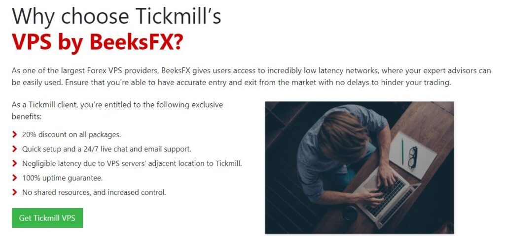 Tickmill VPS